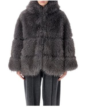 S.w.o.r.d 6.6.44 Faux Fur & Shearling Jackets - Black