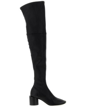 Jil Sander Nappa Boots - Schwarz