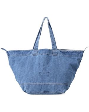 Closed Tote Bags - Blauw