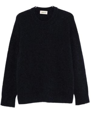 ATOMOFACTORY Round-Neck Knitwear - Black