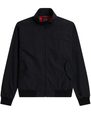 Fred Perry Light Jackets - Black