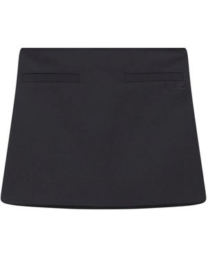 Courreges Short Skirts - Nero