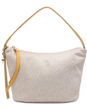 Borbonese Tassen ,Veelkleurig ,Shoulder Bags - Wit