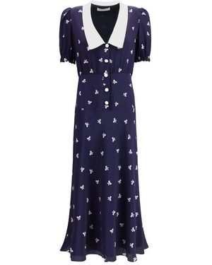 Alessandra Rich Maxi Dresses - Blauw