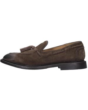 Green George Loafers - Marrón