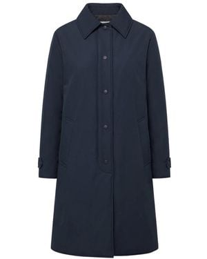 Aspesi Single-Breasted Coats - Blu