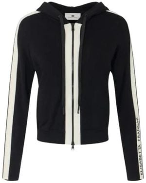 Elisabetta Franchi Zip-Throughs - Nero