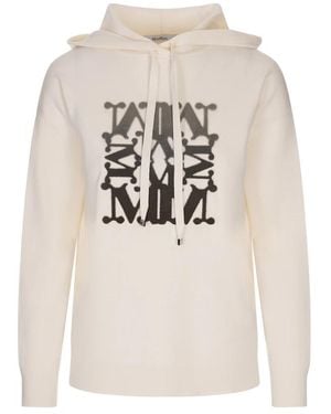 Max Mara Hoodies - Blanco