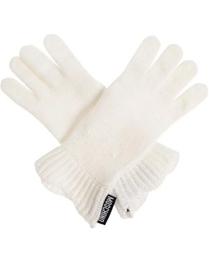 Moschino Gloves - Blanco