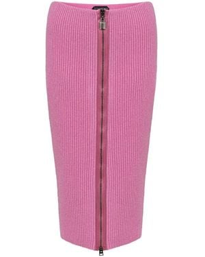 Tom Ford Midi Skirts - Pink