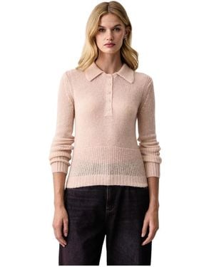Patrizia Pepe Round-Neck Knitwear - Neutre