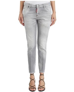DSquared² Slim-Fit Jeans - Grey