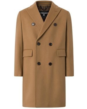 Strellson Double-Breasted Coats - Neutro