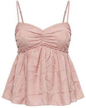 Dolce & Gabbana Geweven Top - Roze