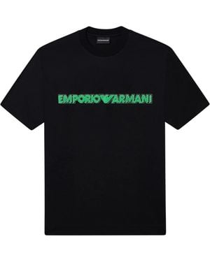 Emporio Armani T-Shirts - Black