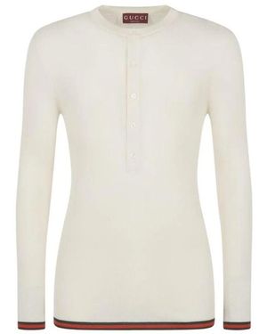 Gucci Long Sleeve Tops - Blanco