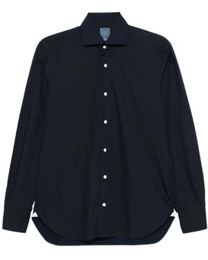 Barba Napoli Casual Shirts - Blue