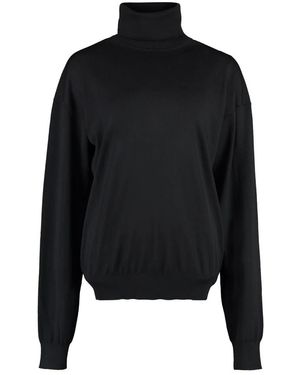 Saint Laurent Turtlenecks - Zwart