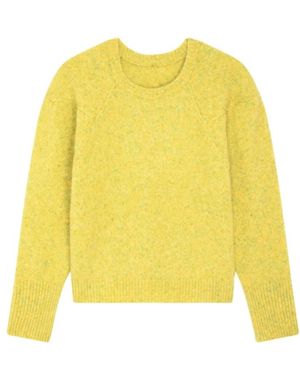 Roseanna Carla mischwollpullover - zitronengelb