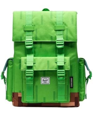 Herschel Supply Co. Minecraft Little America Cube Rucksack - Grün