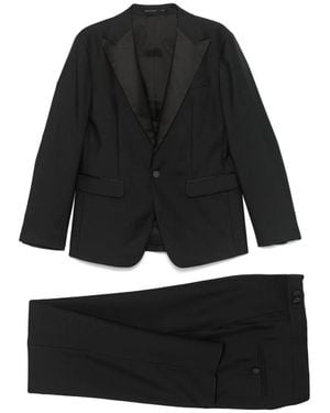 DSquared² Single Breasted Suits - Black