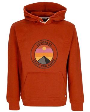 COTOPAXI Gewürzter Herren Hoodie Mit Retro-Stil - Orange