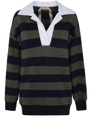 N°21 Sweatshirts - Bleu
