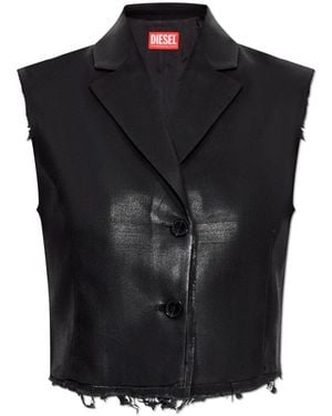 DIESEL Gilet - Black