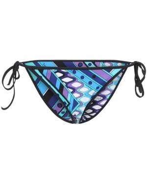 PUCCI Badmode ,Veelkleurig ,Polyester Bikini - Blauw