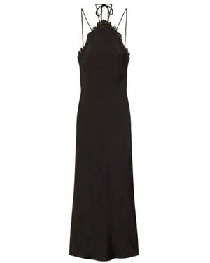 Twinset Kleedjes ,Zwart ,Polyester Gowns