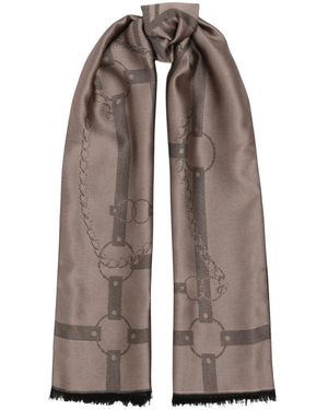 Guess Silky Scarves - Marrone