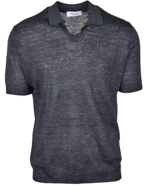 Gran Sasso Polo Shirts - Blue
