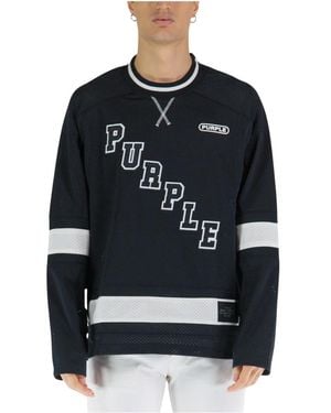 Purple Brand Mesh Jersey Team - Schwarz