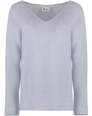 THE (Alphabet) Cashmere Knitwear - Blue