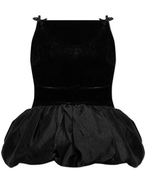 Self-Portrait Sleeveless Tops - Nero