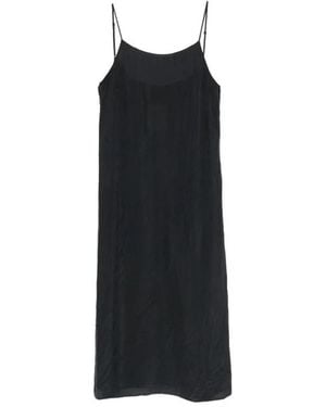 Uma Wang Anaya Slip Dress - Schwarz