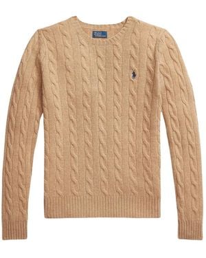 Polo Ralph Lauren Round-Neck Knitwear - Natural