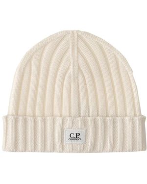 C.P. Company Beanies - Naturel