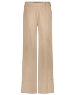 Summum Wide Trousers - Natural