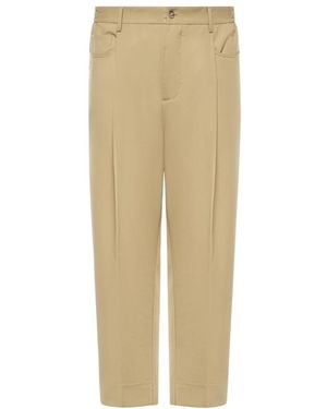 Giuliano Galiano Straight Trousers - Natural