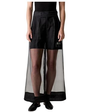 Undercover Broeken ,Zwart ,Wol Wijde Broek
