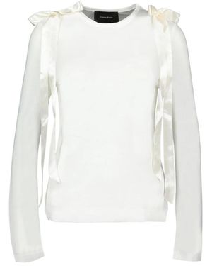Simone Rocha Long Sleeve Tops - White