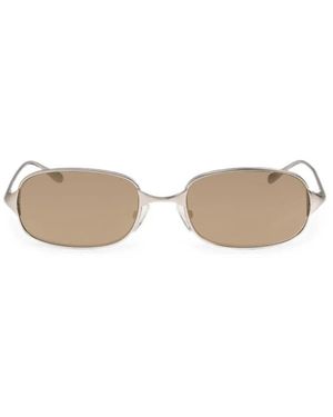 McQueen Accessoires ,Grijs ,Nylon Alexander Mc Queen Zonnebril - Naturel