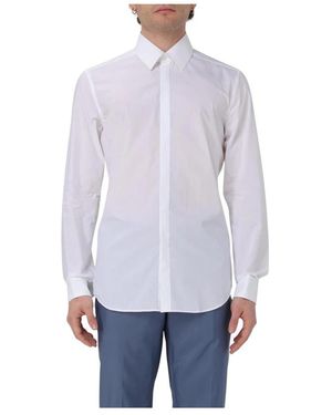 Corneliani Formal Shirts - Purple