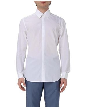 Corneliani Formal Shirts - Purple