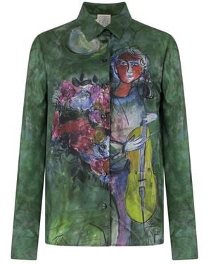 Stella Jean Shirts - Vert