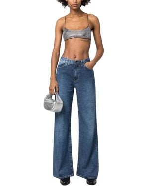 Dondup Amber Flared Jeans - Blauw