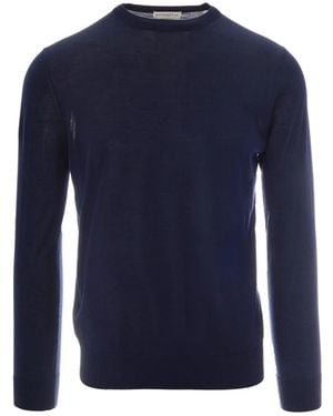 Ballantyne Round-Neck Knitwear - Bleu