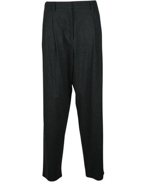 Alysi Tapered Broeken - Zwart