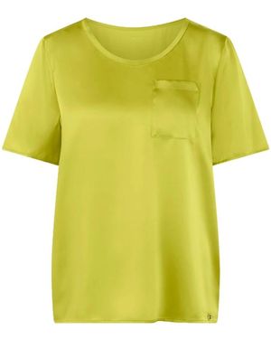 Marc Cain Overhemden ,Groen ,Blouses - Geel